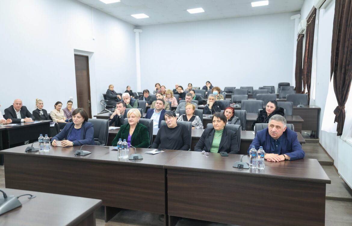 შეხვედრა ქობულეთის სამედიცინო სფეროს წარმომადგენლებთან