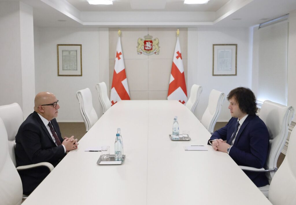 ირაკლი კობახიძე თურქეთის ელჩს შეხვდა
