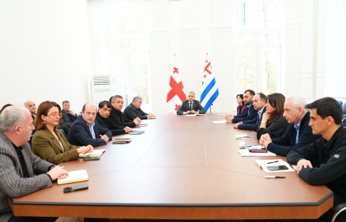 ბათუმის მერმა სამუშაო შეხვედრა გამართა