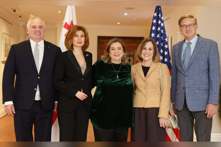 თამარ ბაგრატიონი ვაშინგტონში „ქალთა ჯანმრთელობის ინსტიტუტის“ პრეზიდენტს შეხვდა