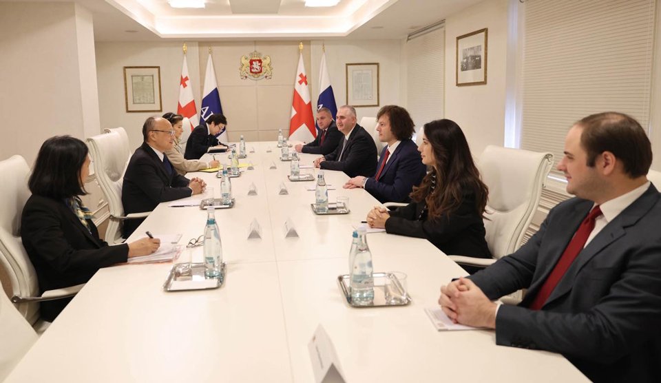 ირაკლი კობახიძე აზიის განვითარების ბანკის პრეზიდენტს შეხვდა