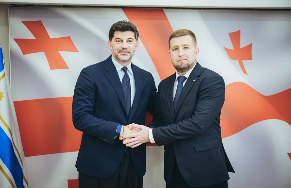 კახა კალაძე უკრაინის საქმეთა დროებით რწმუნებულს შეხვდა – მხარეებმა მხარდაჭერასა და თანამშრომლობაზე ისაუბრეს