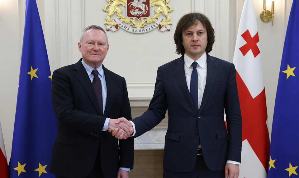 ირაკლი კობახიძე მაიკლ ო’ფლაერტის შეხვდა