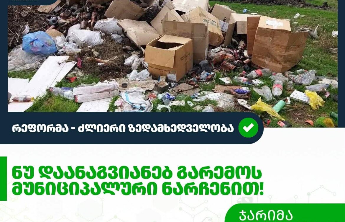 სახელმწიფო კონტროლის განხორციელება გარემოსდაცვითი ზედამხედველობის დეპარტამენტისთვის პრიორიტეტია