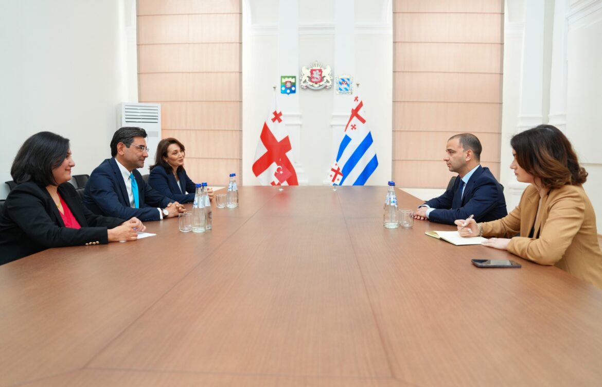 ბათუმის მერი თურქეთის ელჩს შეხვდა