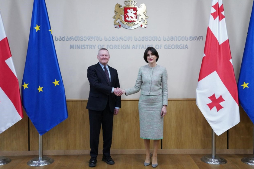 მაკა ბოჭორიშვილი მაიკლ ო’ფლაერტის შეხვდა