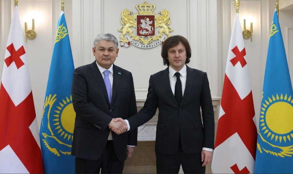 ირაკლი კობახიძე ერმეკ კოშერბაევს შეხვდა