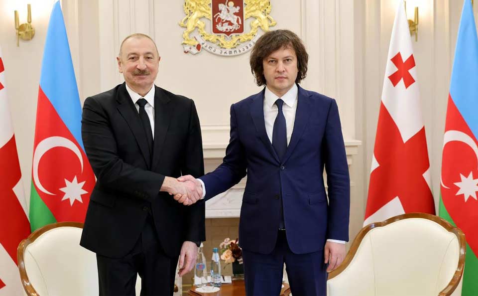 საქართველო-აზერბაიჯანის ლიდერებმა თანამშრომლობის გაძლიერებასა და რეგიონულ სტაბილურობაზე იმსჯელეს