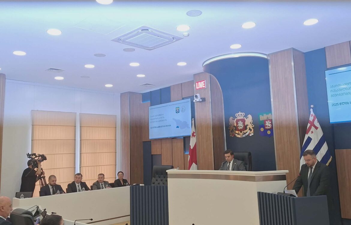 დენის სალუქვაძემ კანონმდებლებს ანგარიში წარუდგინა