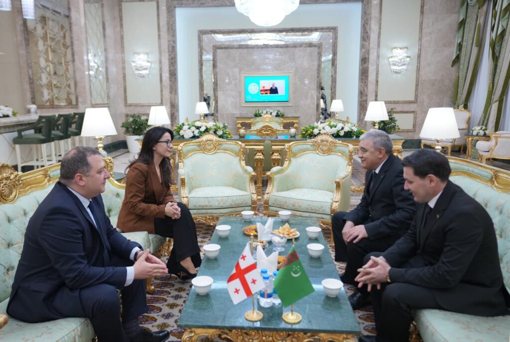ეკონომიკისა და მდგრადი განვითარების მინისტრის ვიზიტი  – თურქმენეთში