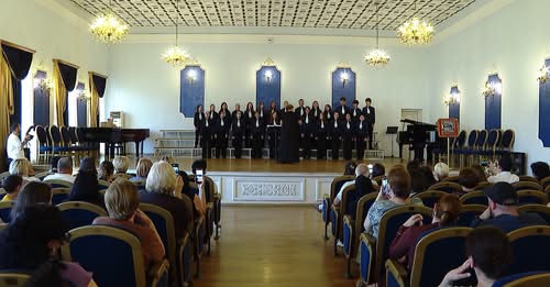 სამუსიკო სასწავლებლის მოსწავლეთა საგუნდო მუსიკის საღამო