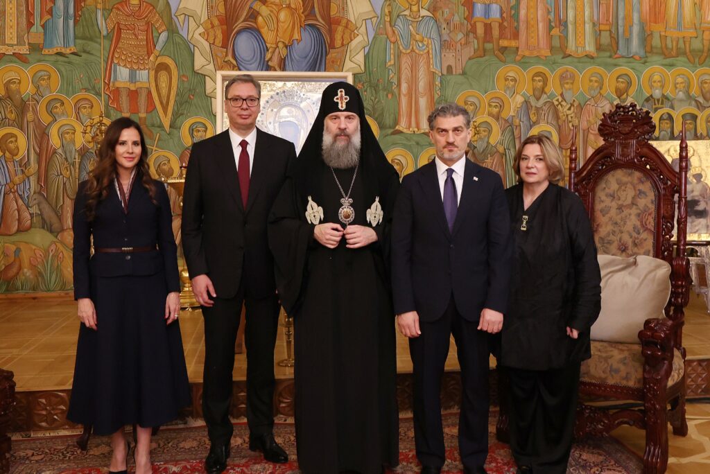 საქართველოსა და სერბეთის პრეზიდენტები, კათოლიკოს-პატრიარქ შიო მესამეს შეხვდნენ