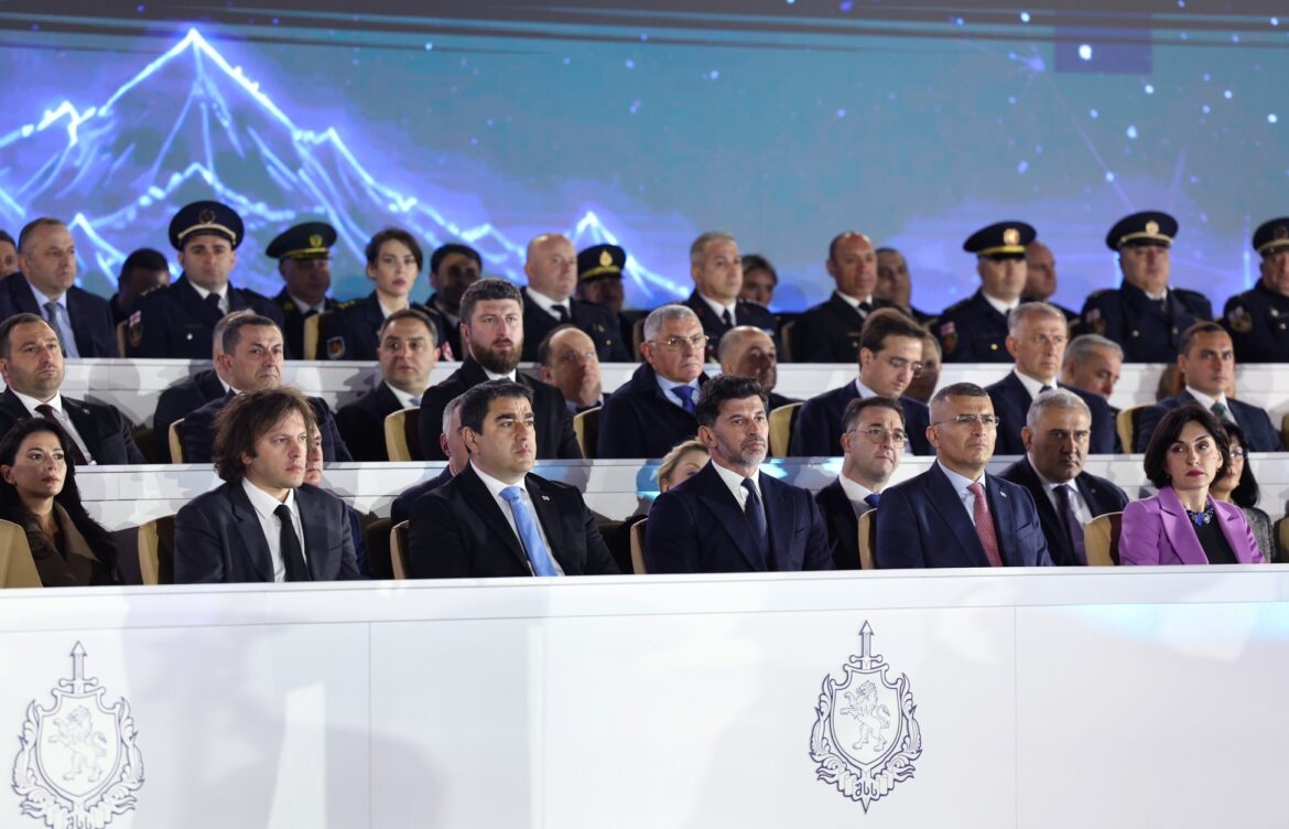 ზურაბ პატარაძე პოლიციელის დღისადმი მიძღვნილ საზეიმო ღონისძიებას  დაესწრო