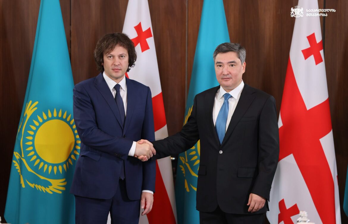 პრემიერი ყაზახეთის რესპუბლიკის პრემიერ-მინისტრს შეხვდა