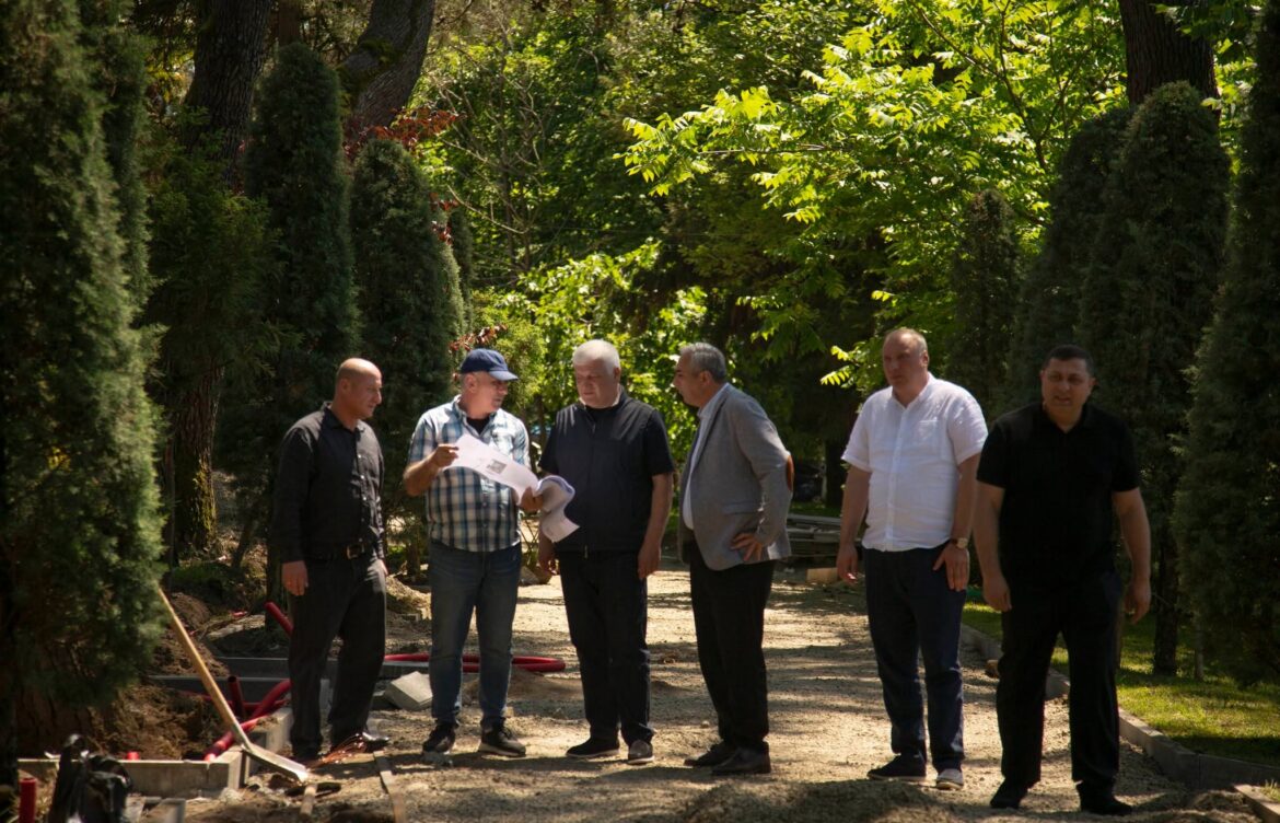 ქობულეთის მუნიციპალიტეტში ინფრასტრუქტურული სამუშაოები მიმდინარეობს