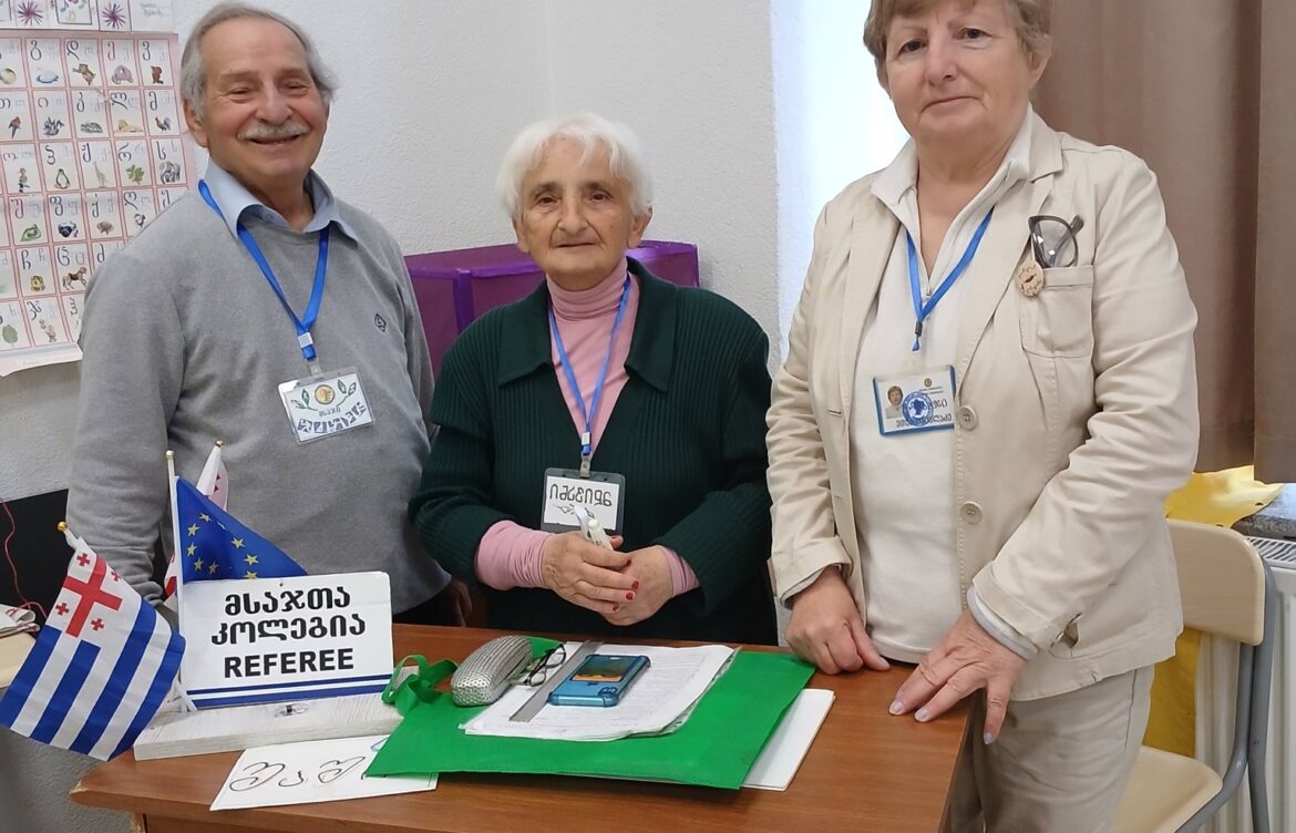 ვეტერანები ყოველთვის ხალისით ასპარეზობენ