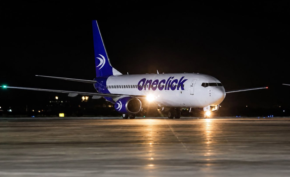 OneClick Airways-მა თბილისის საერთაშორისო აეროპორტიდან რეგულარული რეისების შესრულება დაიწყო