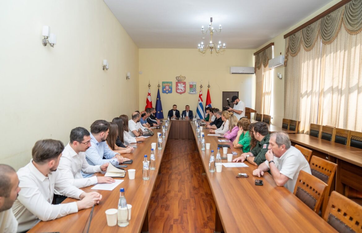 შეხვედრის თემა -„დაცული ლანდშაფტის მართვა და უწყებათაშორისი კოორდინაცია“