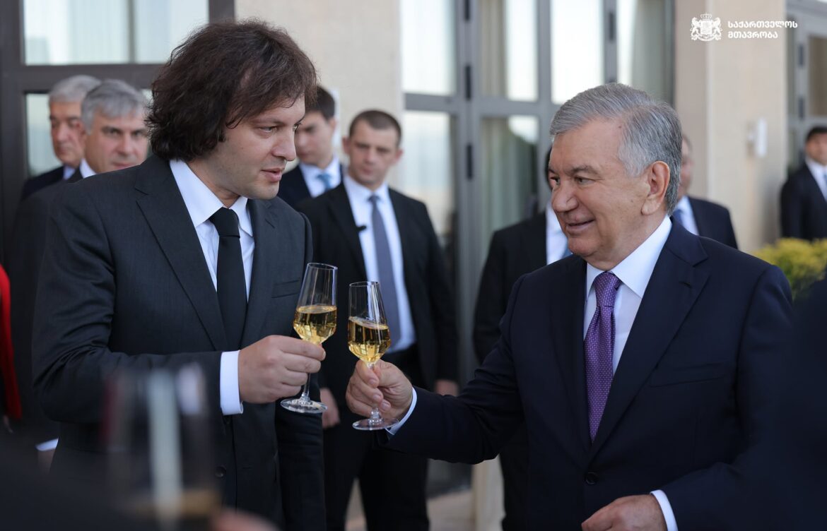 პრემიერმა უზბეკეთის პრეზიდენტს ოფიციალურ ვახშამზე უმასპინძლა