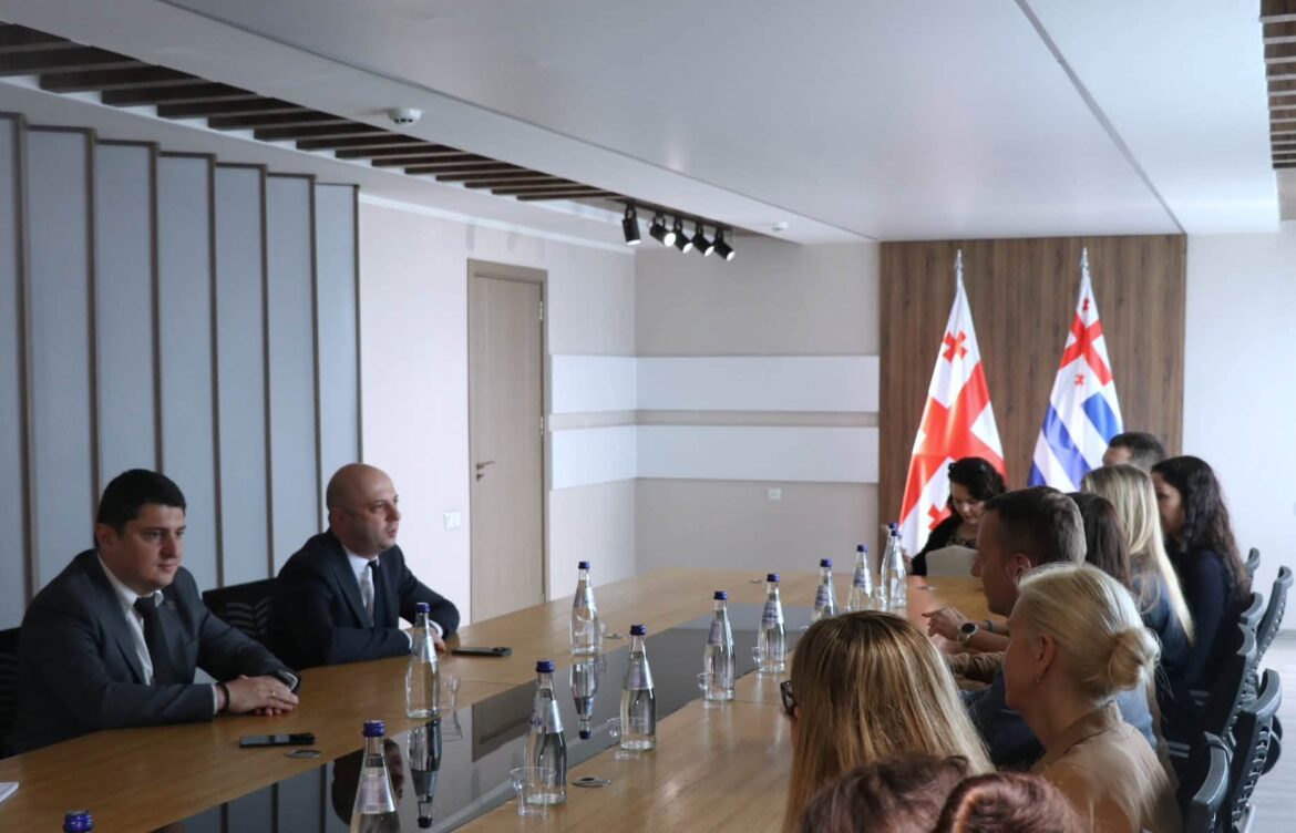 შეხვედრა პოლონეთის რესპუბლიკის ოფიციალურ დელეგაციასთან
