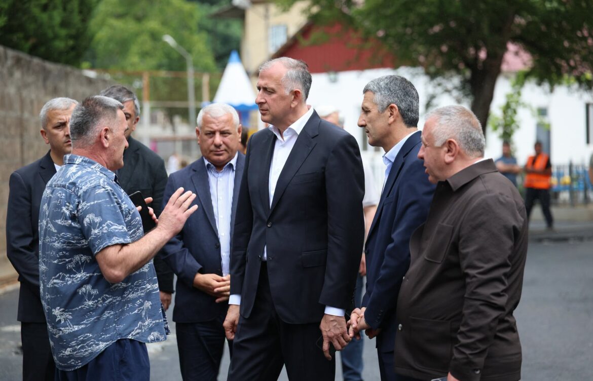 ინფრასტრუქტურული პროექტები – ხიჭაურსა და გომარდულში