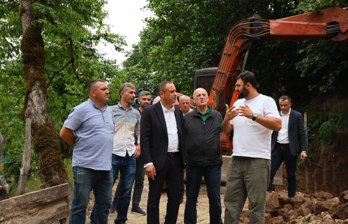 ინფრასტრუქტურული პროექტების ფარგლებში