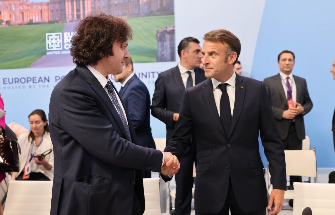 ირაკლი კობახიძე საფრანგეთის პრეზიდენტმა ემანუელ მაკრონმა პარიზში, კოსმოსის საკითხებზე დაგეგმილ პირველ საერთაშორისო სამიტზე მიიწვია