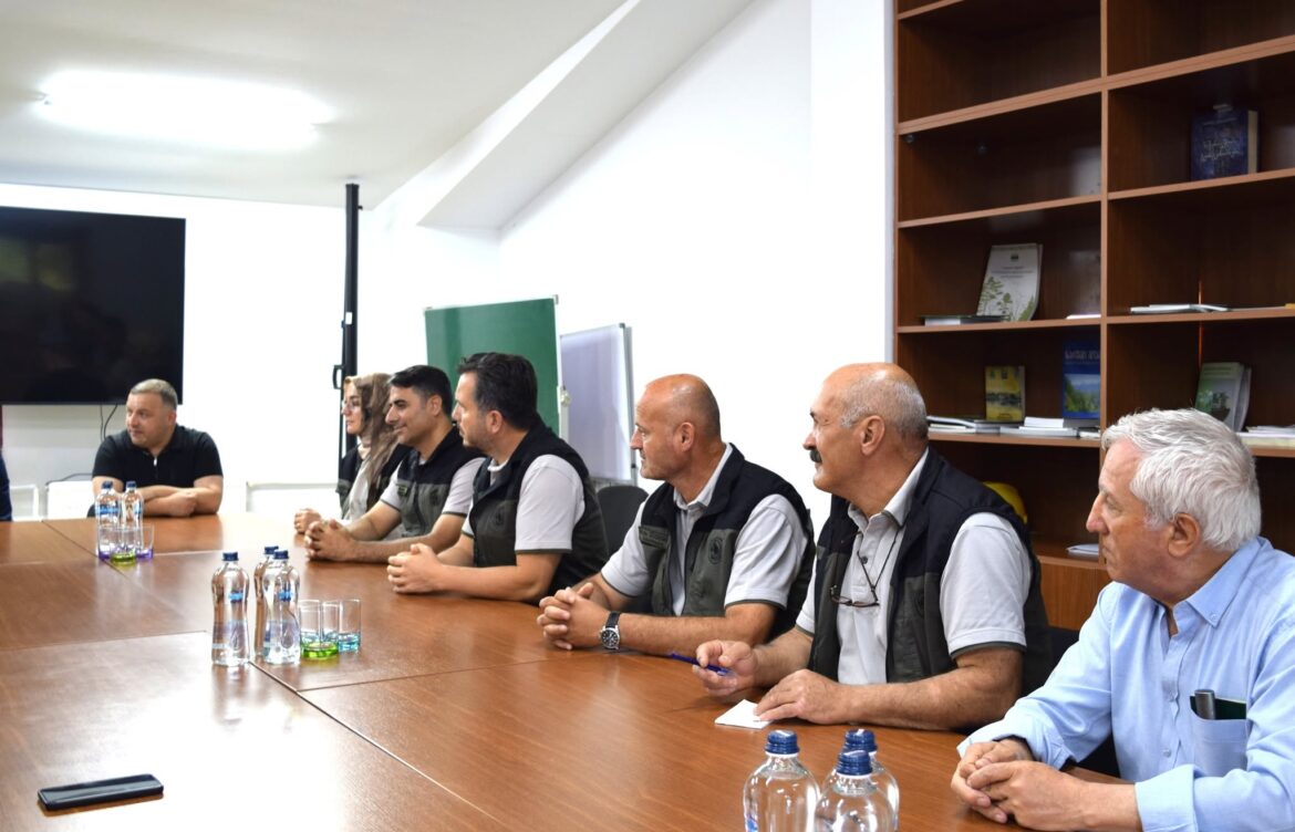 სამუშაო შეხვედრა – აჭარის სატყეო სააგენტოში