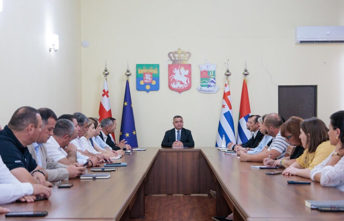ინფრასტრუქტურული პროექტების მიმდინარეობა განიხილეს
