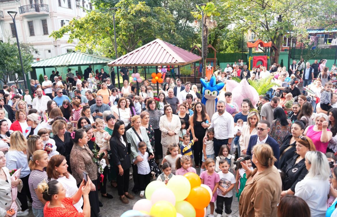 ბათუმის სამ ბაღში სააღმზრდელო პროცესი განახლდა