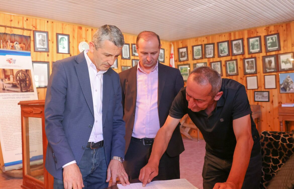 მიმდინარე და დასრულებულ ინფრასტრუქტურულ პროექტებს გაეცნენ