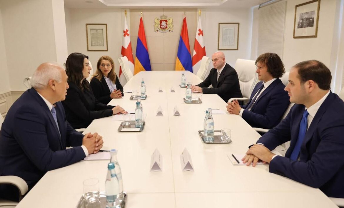 ირაკლი კობახიძე სომხეთის შინაგან საქმეთა მინისტრს შეხვდა