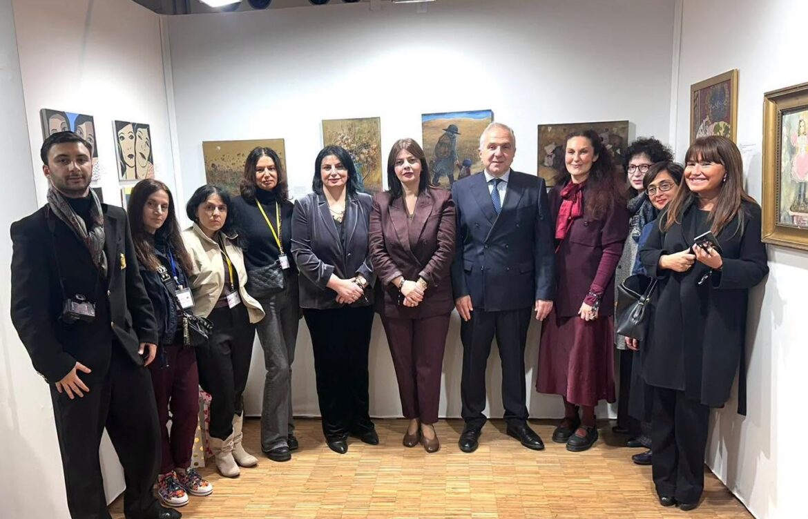 ქართველი ქალი მხატვრების ნამუშევრები პარიზში, Carrousel du Louvre-ის საგამოფენო სივრცეში გამოიფინა