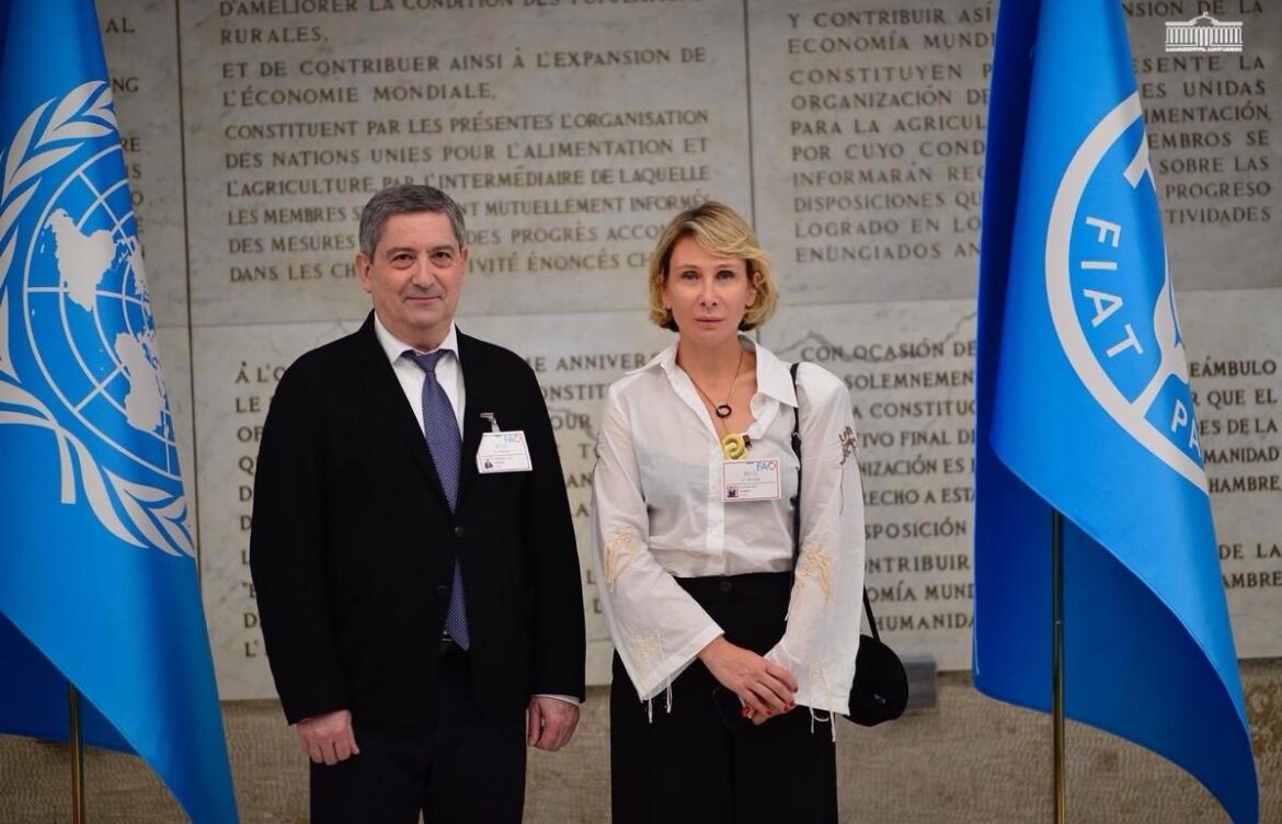 ნინო წილოსანი რომში სურსათის მსოფლიო ფორუმში მონაწილეობს