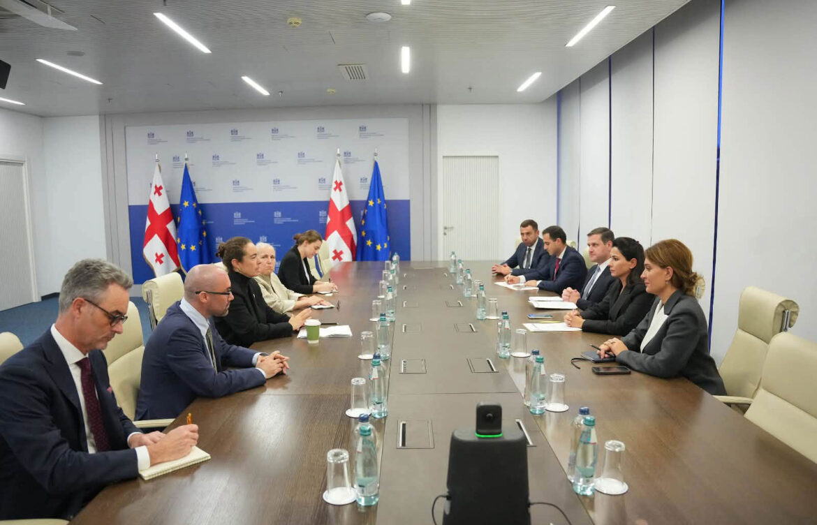 მარიამ ქვრივიშვილი ქეროლაინ ვიკს შეხვდა