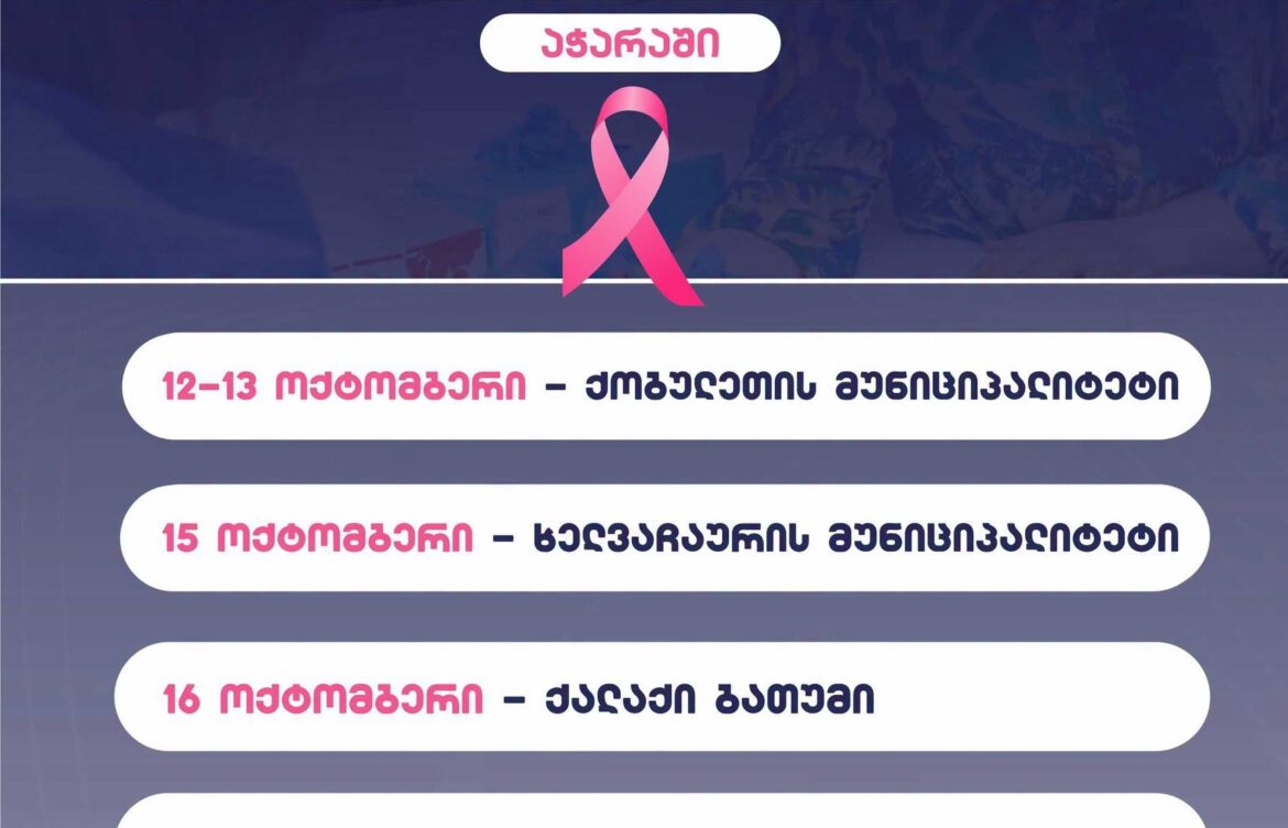უფასო სამედიცინო სკრინინგის აქციები გაიმართება