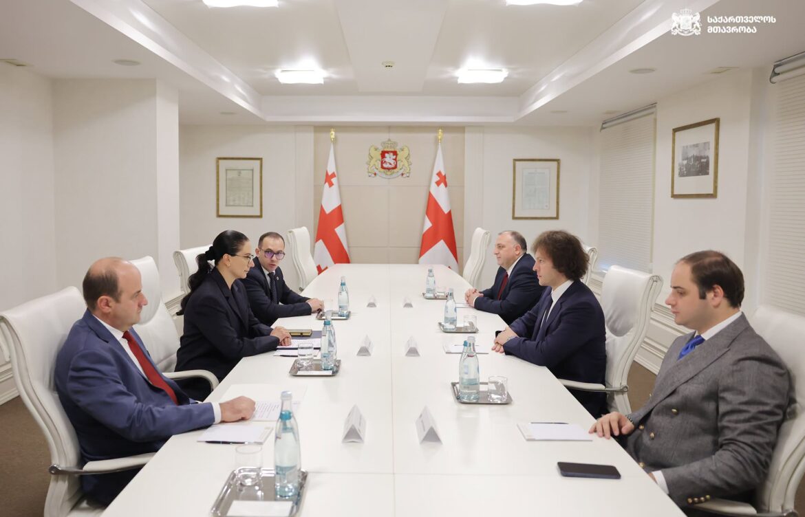 პრემიერი სომხეთის რესპუბლიკის გენერალურ პროკურორს შეხვდა