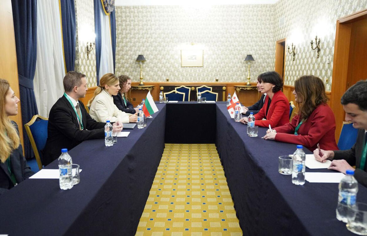 მაკა ბოჭორიშვილი სოფიაში ბულგარეთის საგარეო საქმეთა მინისტრს შეხვდა